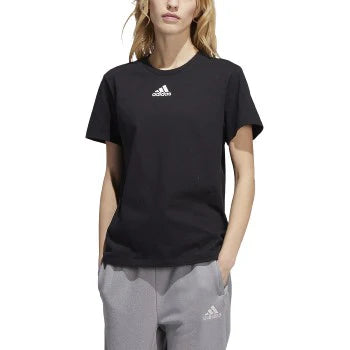 Adidas Camiseta Deportiva Mujer Negro