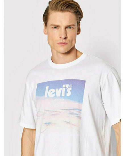 Levi’s Camiseta Hombre Blanco