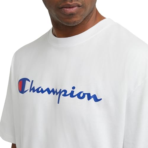 Champion Camiseta Hombre Blanca