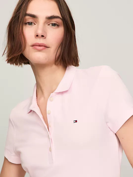 Tommy Hilfiger Vestido Polo Mujer Rosado