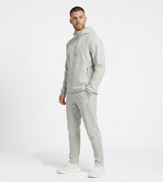Chaqueta Rompevientos Adidas Trail Running – Gris Plata