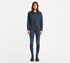 Levi’s 721 High-Rise Skinny Mujer Azul Marino Frente 