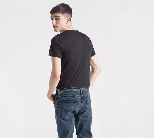 Levi’s Camiseta Hombre Negro Espalda