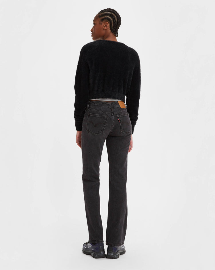 Levi’s Low Pitch Bootcut Jeans Mujer Negro