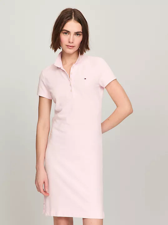 Tommy Hilfiger Vestido Polo Mujer Rosado