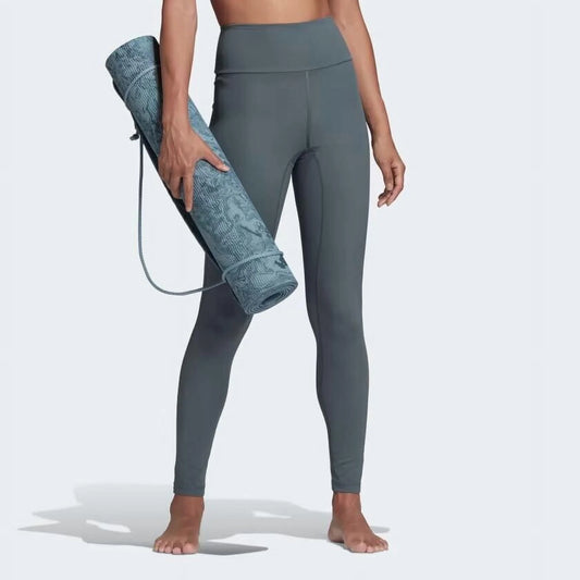 Adidas Licras / Leggins Oxido Azul Yoga Essentials High-Waisted