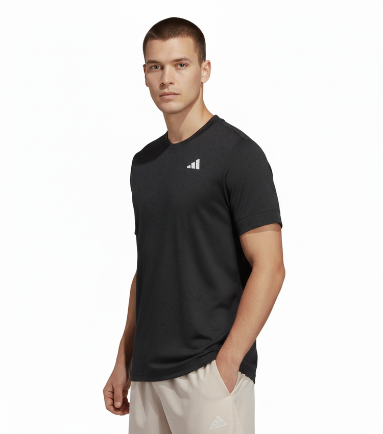 Adidas Camiseta Negro con Logo