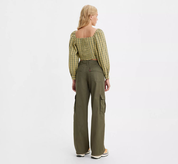 Levi's 94 Baggy Cargos Mujer Verde