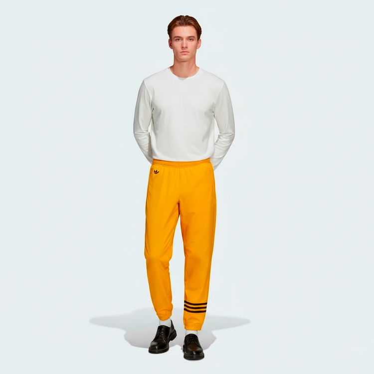 Adidas Calentador Hombre Amarillo