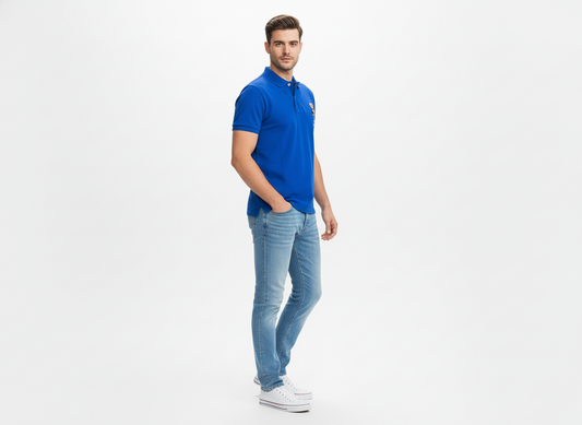 Polo Ralph Lauren Camiseta Hombre Azul Electrico
