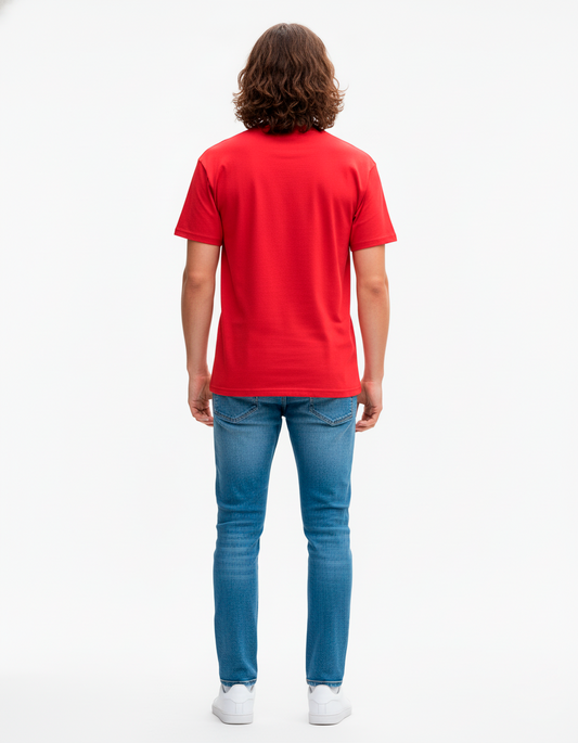 Champion Camiseta Hombre Rojo