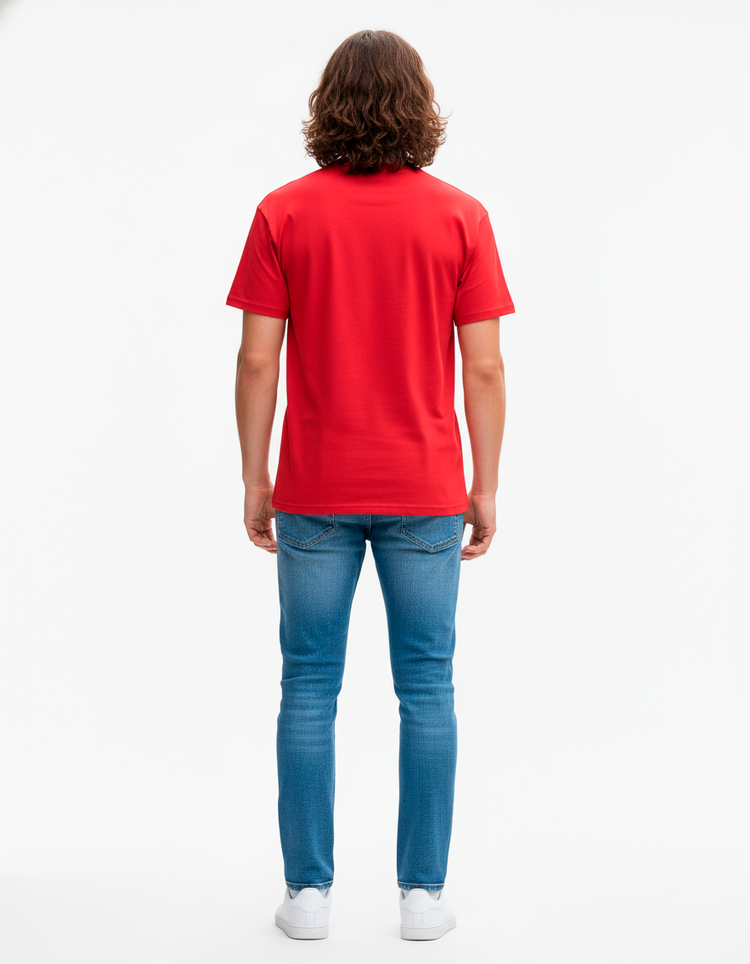 Champion Camiseta Hombre Rojo