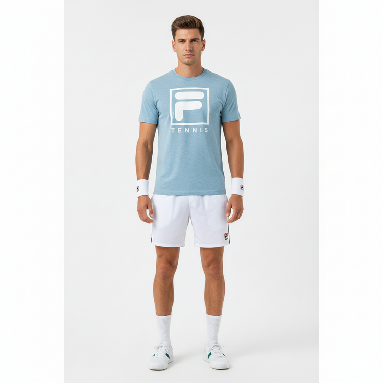 Fila Camiseta Hombre Celeste