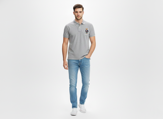 Polo Ralph Lauren Camiseta Hombre Gris