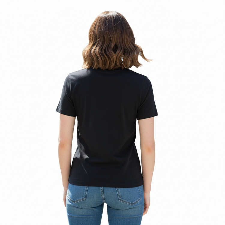 Adidas Camiseta Deportiva Mujer Negro