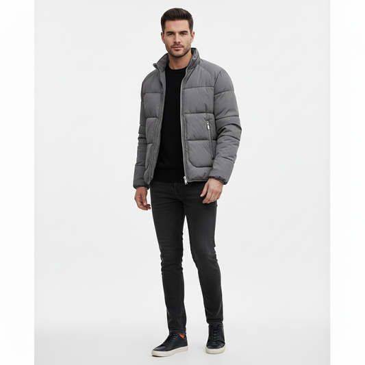 Calvin Klein Chaqueta Puff Gris