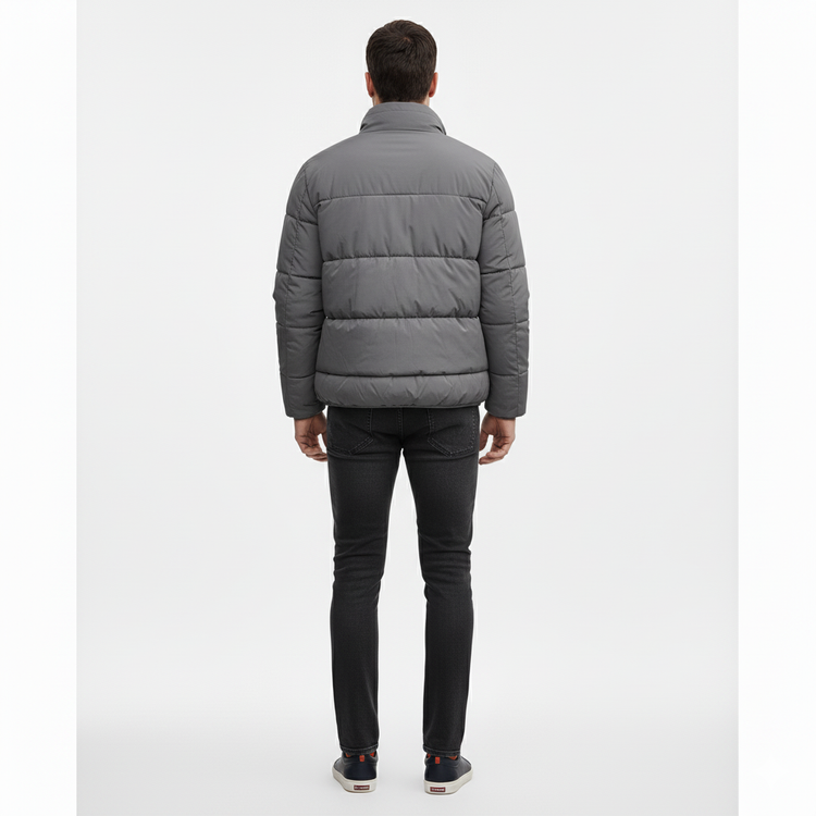 Calvin Klein Chaqueta Puff Gris