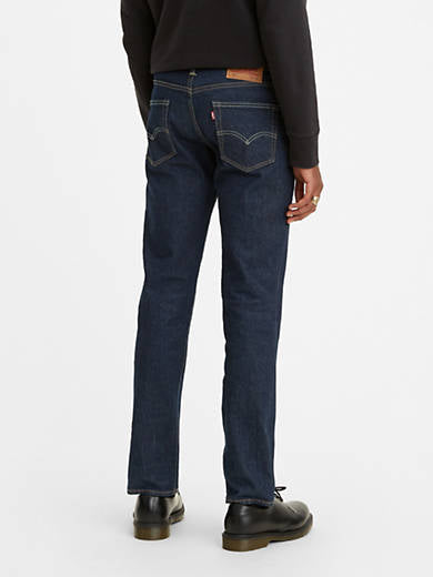 Levi’s 511 Slim Jeans Hombre Azul Oscuro Espalda