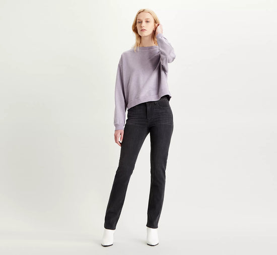 Levi's 724 High-Rise Jeans Mujer Negro