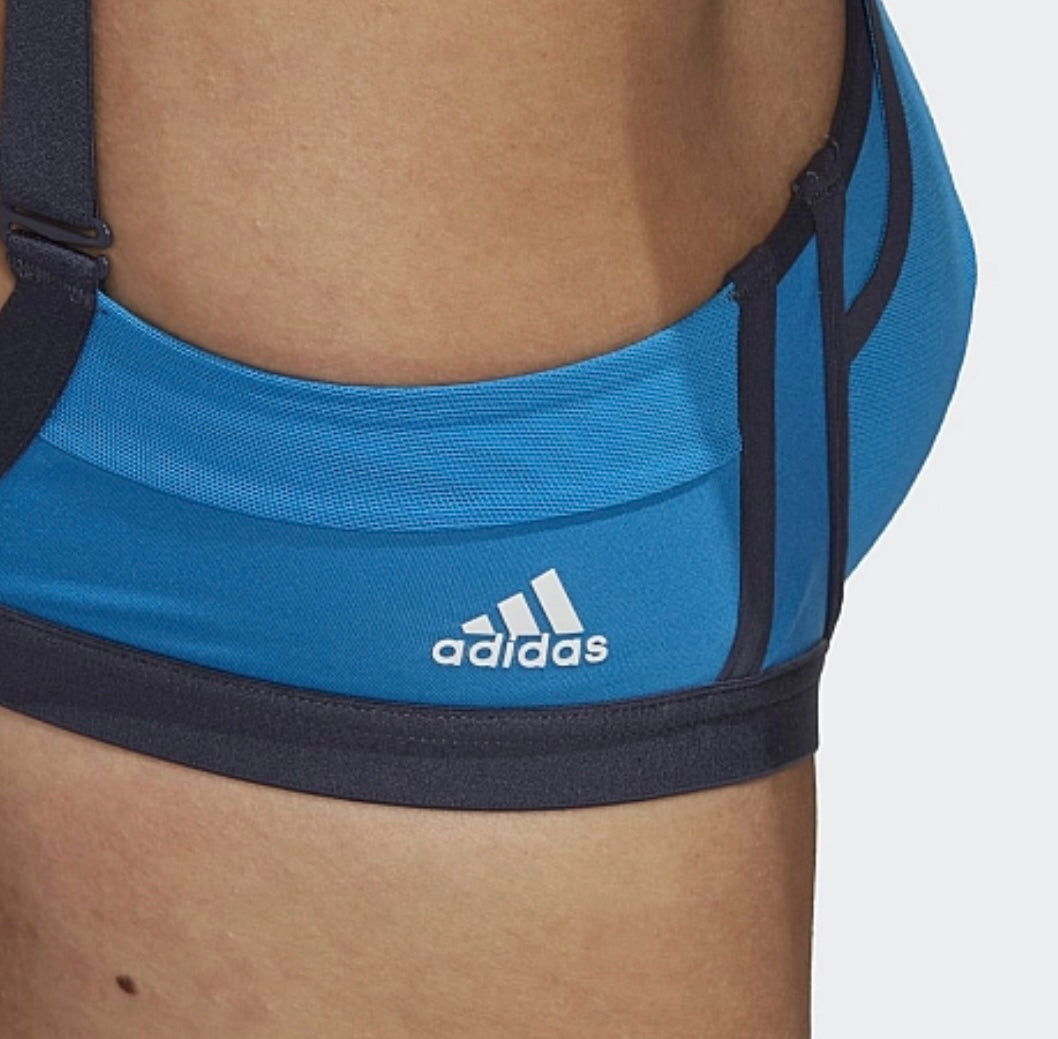 Adidas Bra Deportivo Mujer Azul Frente