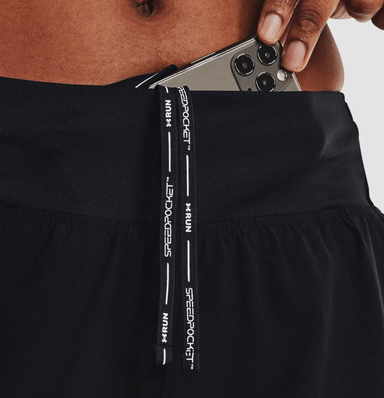 Under Armour Short Deportivo Negro