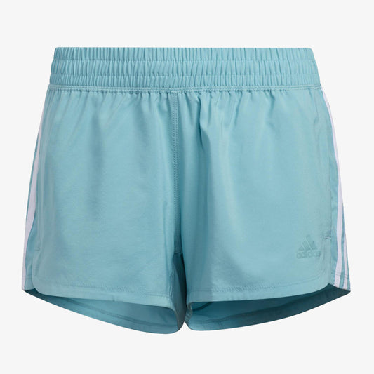 Adidas Mujer Short Gym Deportivo Celeste