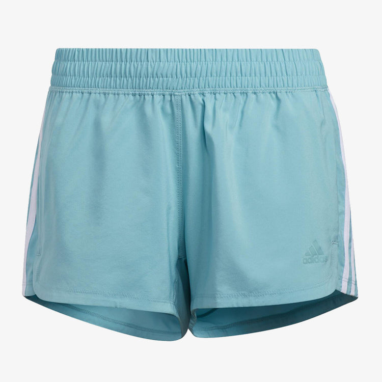 Adidas Mujer Short Gym Deportivo Celeste
