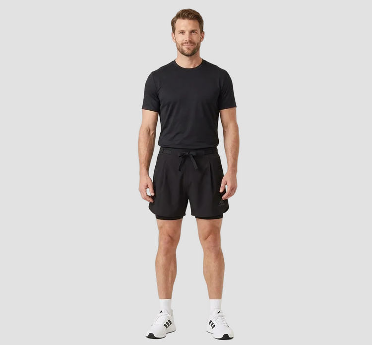 Adidas Short Hombre Negro