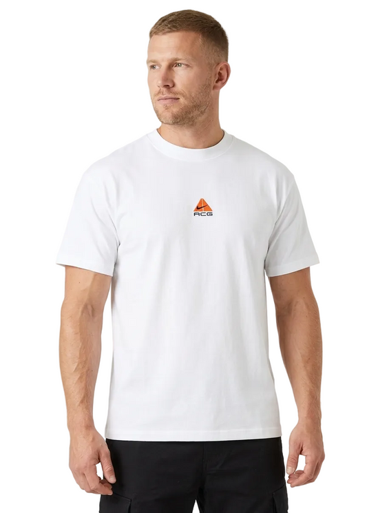 Nike Camiseta Deportiva Hombre Blanco