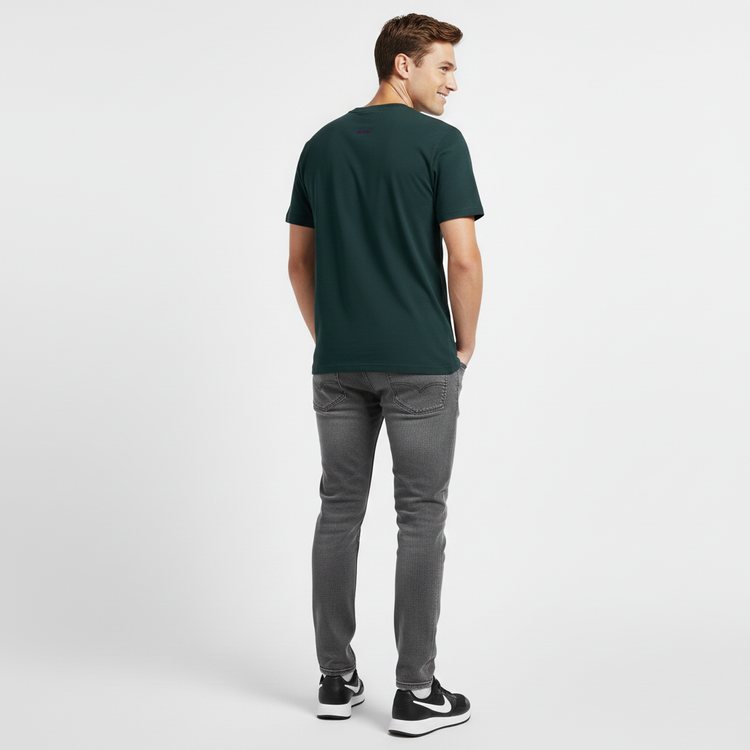 Levi’s Camiseta Hombre Celeste Verde Oscuro