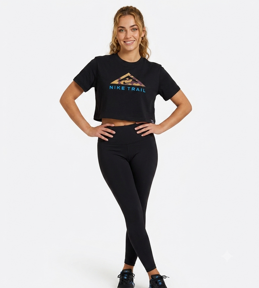 Camiseta Nike Trail Negro