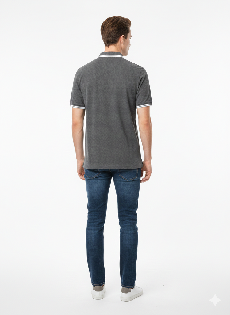 Michael Kors Polo Hombre Gris