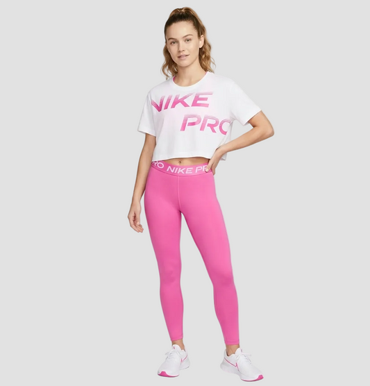 Nike Pro Camiseta Deportiva Mujer Blanco