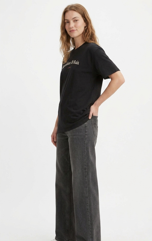 Camiseta Adidas Mujer Negro