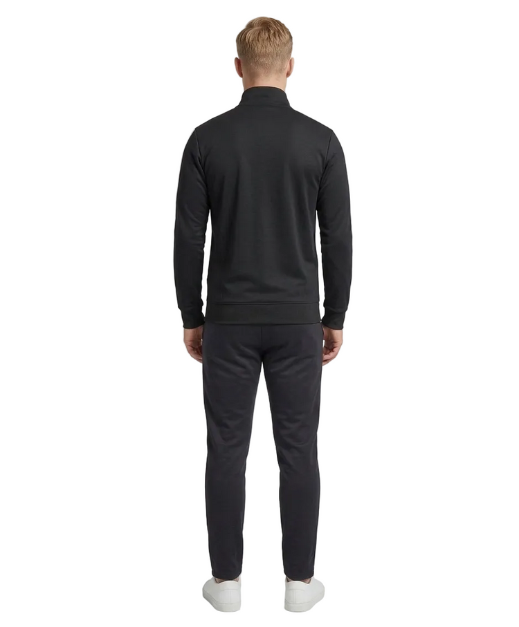 Adidas Hoodie Negro Con Zip