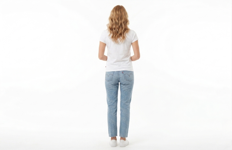Camiseta Levi's Mujer Blanco