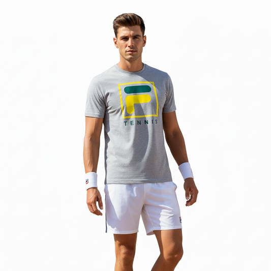 Fila Camiseta Hombre Gris