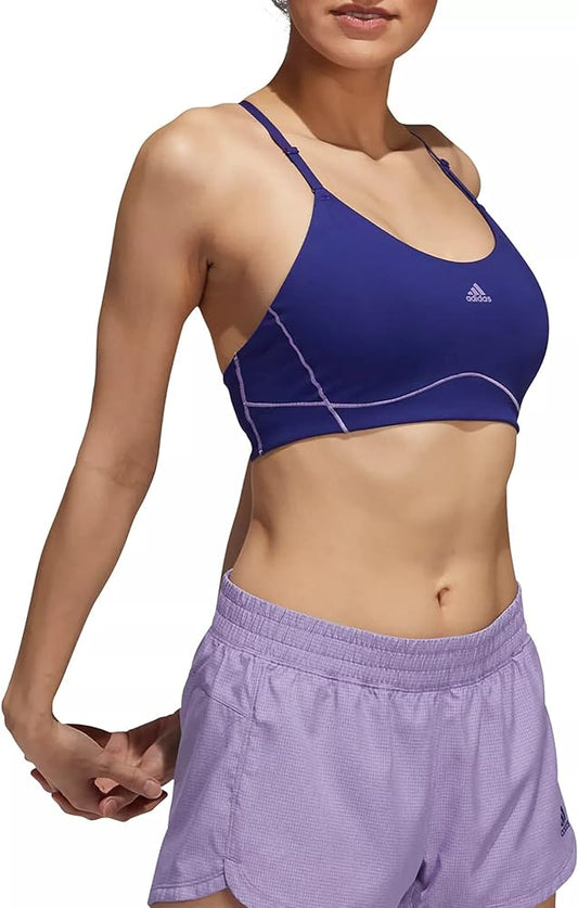 Adidas Bra Deportivo Índigo Frente 