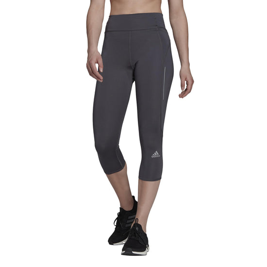 Adidas Licras / Leggins Gris Frente