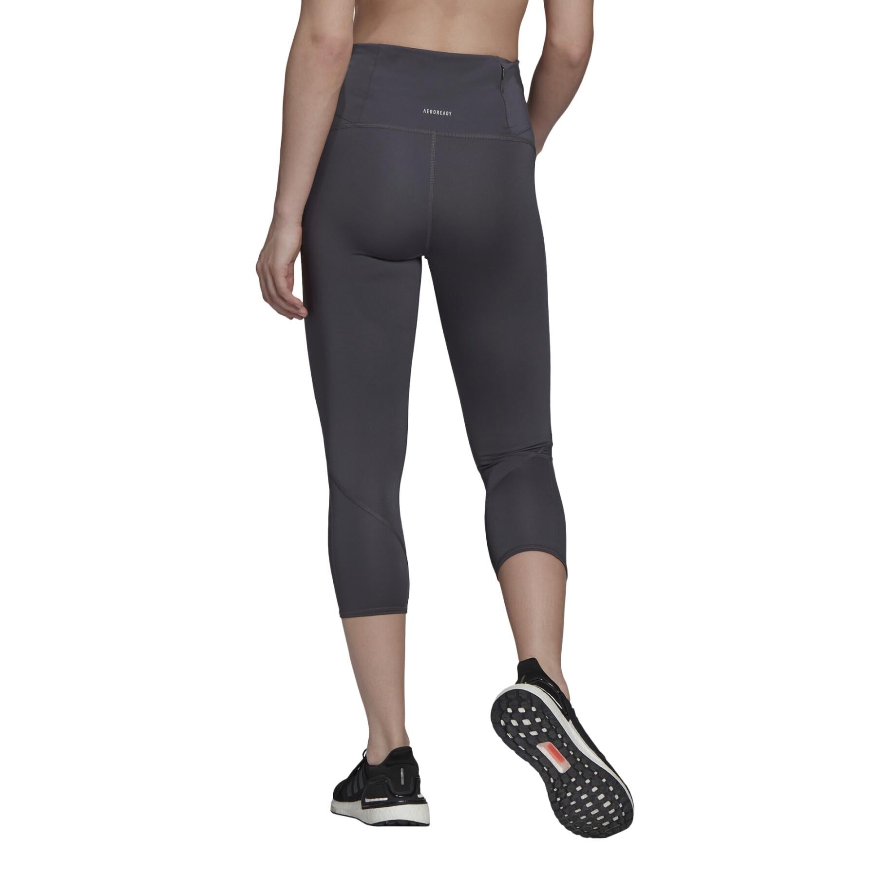 Adidas Licras / Leggins Gris Espalda