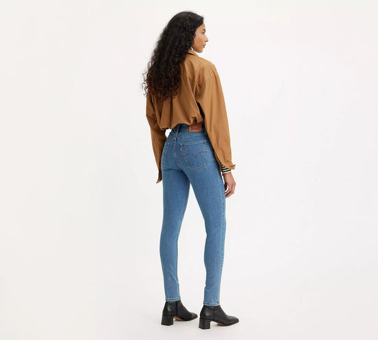 Levi’s 721 High-Rise Skinny Mujer Azul Espalda