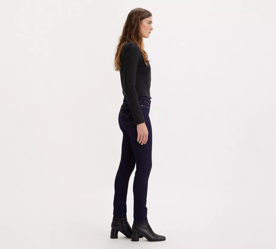 Levi’s 311 Shaping Skinny Mujer Azul Oscuro Lado