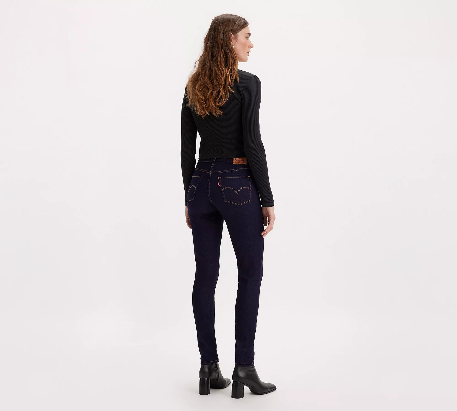 Levi’s 311 Shaping Skinny Mujer Azul Oscuro Espalda