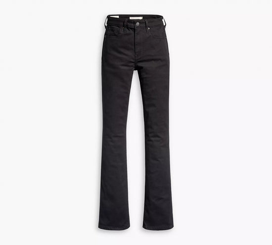 Levi’s 725 High-Rise Bootcut Mujer Negro Frente