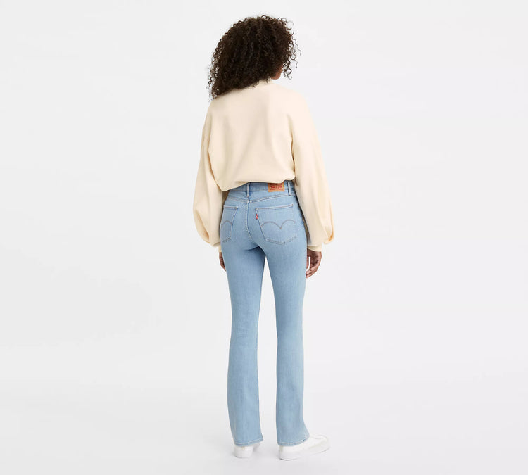 Levi’s 725 High-Rise Bootcut Mujer Azul Claro Frente