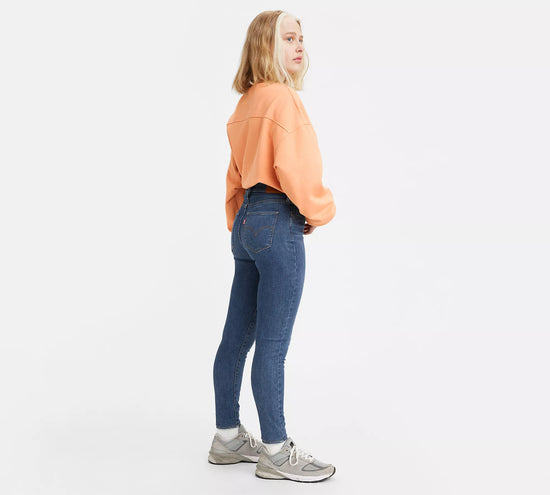 Levi’s 720 High-Rise Super Skinny Mujer Azul Lado