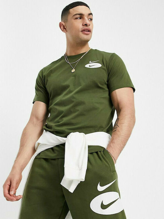 Nike Camiseta Deportiva Hombre Verde