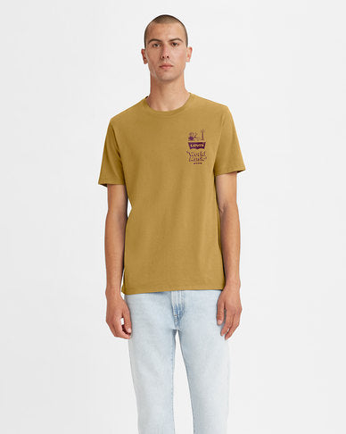 Levi’s Camiseta Hombre Amarillo Frente