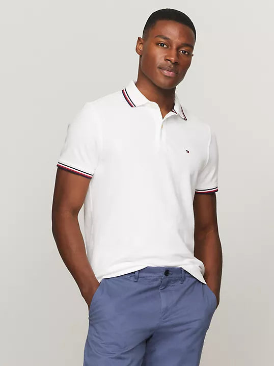 Tommy Hilfiger Polo Hombre Blanco