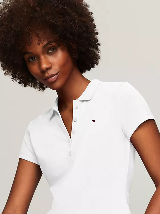 Tommy Hilfiger Polo Mujer Blanco